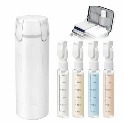 Travinoza - 4-in 1 Travel Dispenser